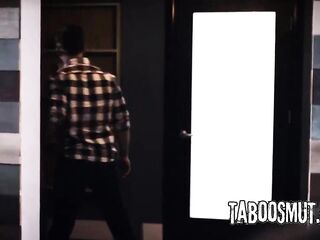 Hawt Brunette hair Teen Screwed By Boyfriend's Stepbrother