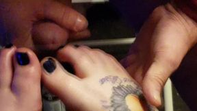 Clarice Toe Fuck and Fingerbang