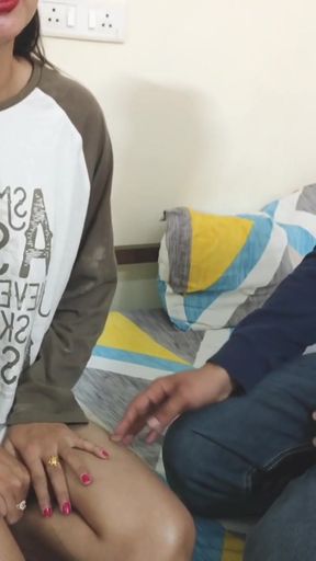 Captivating moment from &quot;Desi Bhabhi Romance with Devar&quot;