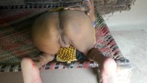 Seeing the big ass, the husband's heart was filled with lust and what he did