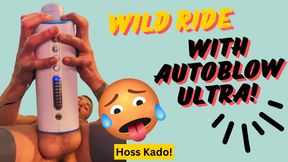 POINT OF VIEW Autoblow Ultra goes WILD on Hoss Kado BWC.