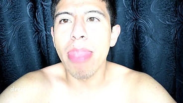 Long tongue fetish