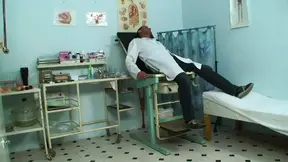 Hot small-titted girl gives a sensual blowjob