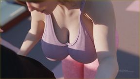 Horny Stepmom Teaching Me Yoga Lessons With Her Huge Booty