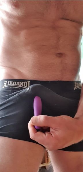 Edging panty cumshot