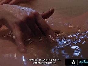 GIRLSWAY - I Masturbated In My Bathtub While Fantasizing Of Dominating Leana Lov