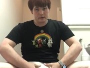 Diaper Boy Damien Turner in a Messy Diaper at the Office!