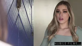 Busty Brunette Lexi Luna gets fucked in cowgirl and gives a blowjob