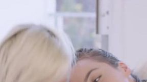 Movie Porno @Blowjob and #Threesome #Blonde #Big Dick #Interracial #Natural Big Tits #Black with @Natasha Nice, @Kylie Page and @Mandingo at @Blacked Like & Share!
