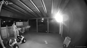 Getting fucked on the back porch