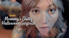 Step-Mommy's Slutty Surprise - POV JOI begging for cum - TABOO ROLE PLAY VIRTUAL BLOWJOB with TONGUE OUT and EYE CONTACT from HORNY MILF