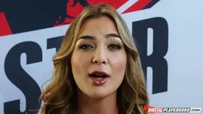Judges choose the ultimate DP star in live suck and fuck battle