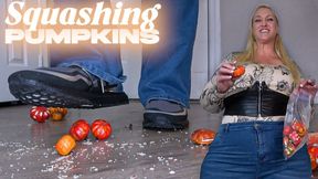 Squashing Pumpkins 4k