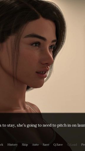 Emotional moment from &quot;The Good Family - v0.1 - Demo&quot;