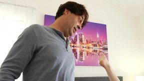 erotique entertainment - stepdaughter lexi lore has a butt plug in one hole and stepdad eric john s big cock in all her other holes ericjohnssexadventures
