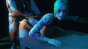 Sexy Robot Chick Wants Dick In Her Ass