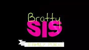 Stepbrother shares his bed with seductive sister