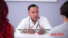 sexmex - the hottie lets the doctor take care of her . yorgelis carrillo