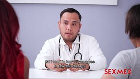 sexmex - the hottie lets the doctor take care of her . yorgelis carrillo
