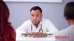 sexmex - the hottie lets the doctor take care of her . yorgelis carrillo