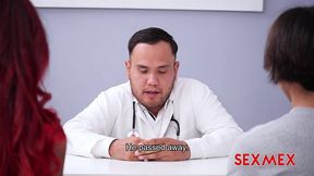 sexmex - the hottie lets the doctor take care of her . yorgelis carrillo