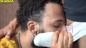 Straight Friend Hookup: Taking His Dick like a Pro!