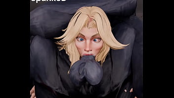 Invisible Woman Takes 19 Inches of Venom Deepthroat (Marvel Rivals 3D Hentai)