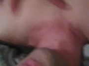 Reveling In My Cummed Transgirl Breasts and Non-Op Clit (pt. 2)