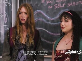 Pervy Prof Uses Hopeless Dykes For Doing 'em A Favor