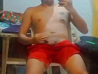 Santas Wanking Helper Inc. Cum Eating