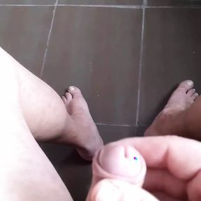 Making My Dick Hard and Letting It Go Llimp Again Than Masturbating Until Cumshot Part 1