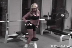 Smoke And Sweat At The Gym - Brittany Andrews