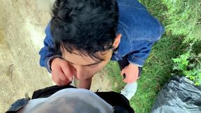 Human Urinal in the Park