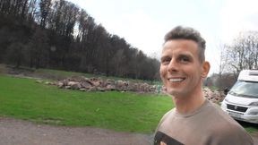 Rugged Outdoor Screw with a Hunky Stud - XXX Gay