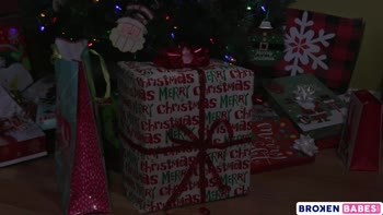Lauren Phillips' Christmas Fantasy: Redhead Milf Fucks Naughty Elf