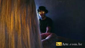 dei o cu para bar man da balada