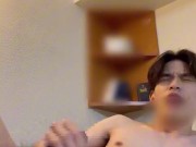 【ウケ風】韓国風細マッチョイケメンが責められてるのを再現してみた 巨根 ノンケ ゲイ