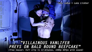 Villainous Vanlifer Preys On Bald Bound Beefcake