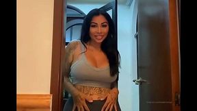 Big Booty Busty Babe Deepthroats Big Cock and Takes a Hot Facial