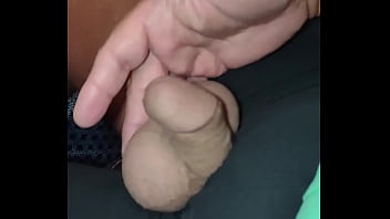 Playing with my cock in slow motion