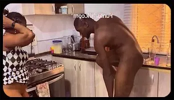 Nigerian MILF Craves Intense FMM Threesome Pleasure