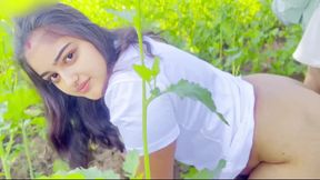 Desi beautiful Village sali sex in jungle With her jija, Hot sali fuck first time in jungle xxx Viral video