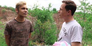 Appealing gay lover handles pair of big dicks in the kinkiest positions