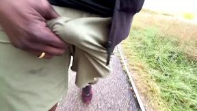 Come, and Enjoy a Walk with My Cock!