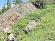 Hot Teen peeing long in the mountains when she went to wild travel - Angel Fowler pissing