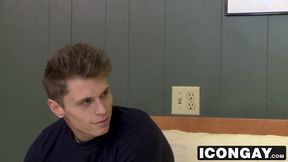 Young twink with tight hole getting pounded hard by a lover