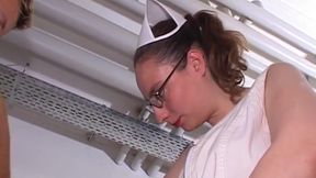 Insatiable MILF Spread Wide on Gyno Chair