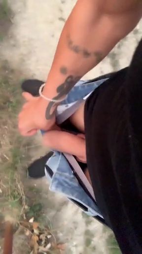 Twink Piss From the Bridge Into the River