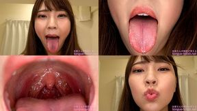 Natuki Takeuchi - Erotic Long Tongue and Mouth Showing - MOV