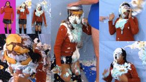 eRica loses her pie virginity on pi day and gets a sticky facial